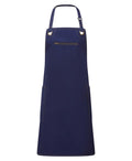 Barley' Contrast Stitch Sustainable Bib Apron