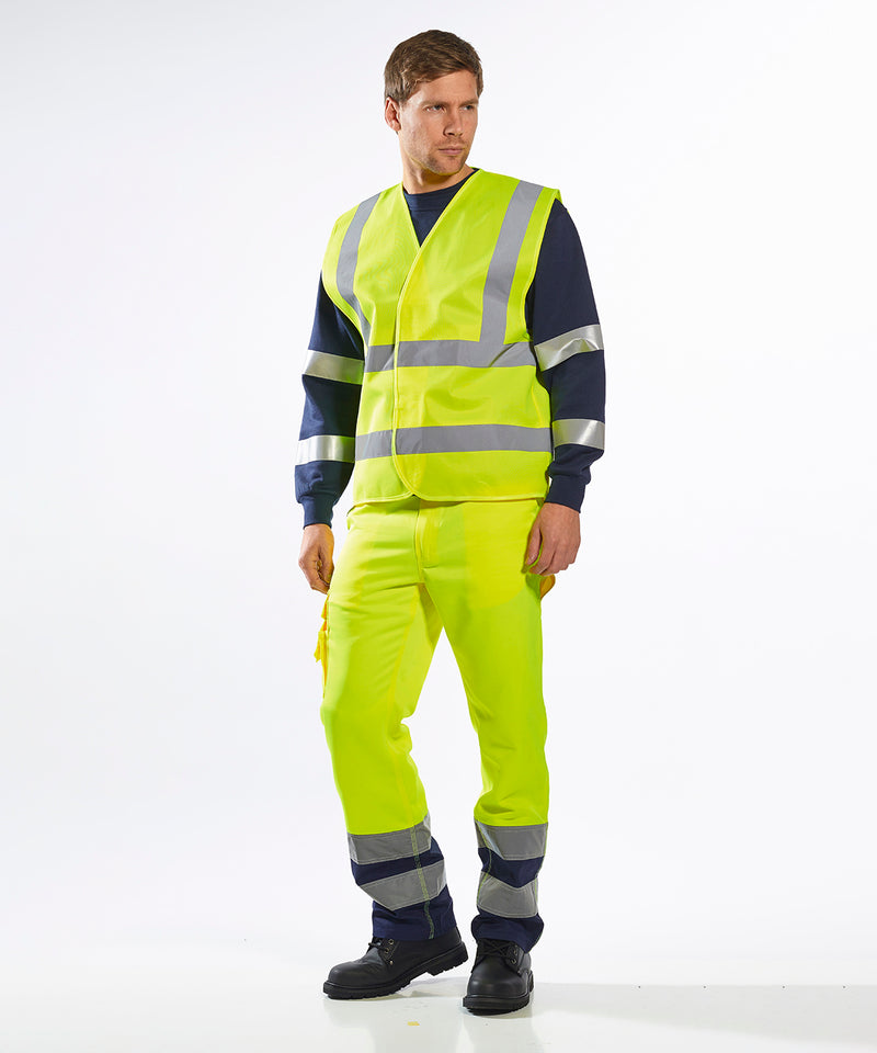 Hi-Vis Two-Band and Brace Vest (C470)