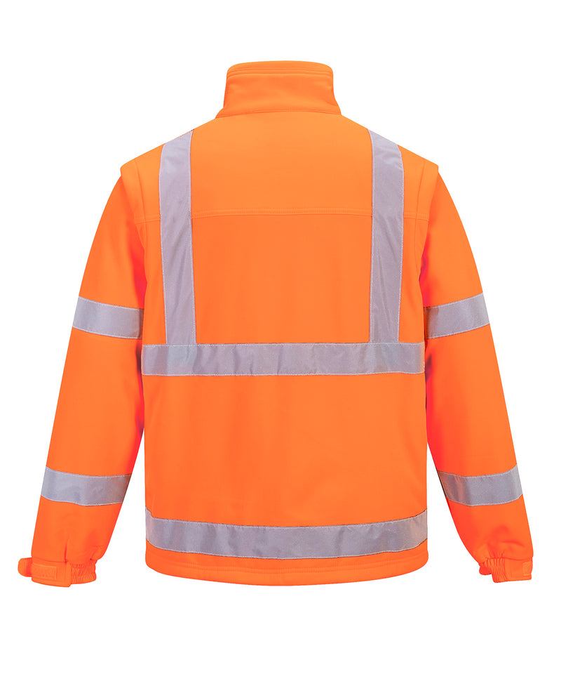 Hi-Vis Softshell Jacket (3L) (S428)