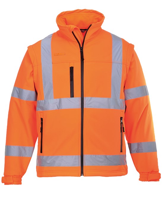 Hi-Vis Softshell Jacket (3L) (S428)