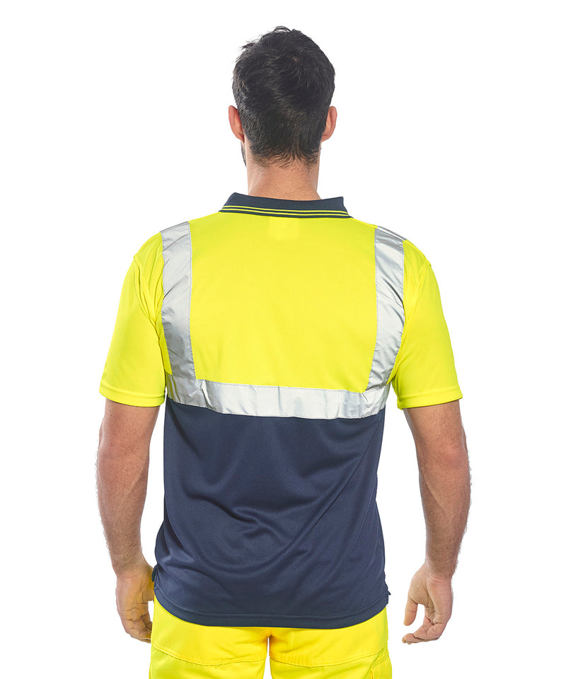 Hi-Vis Two-Tone Polo Shirt (S479)