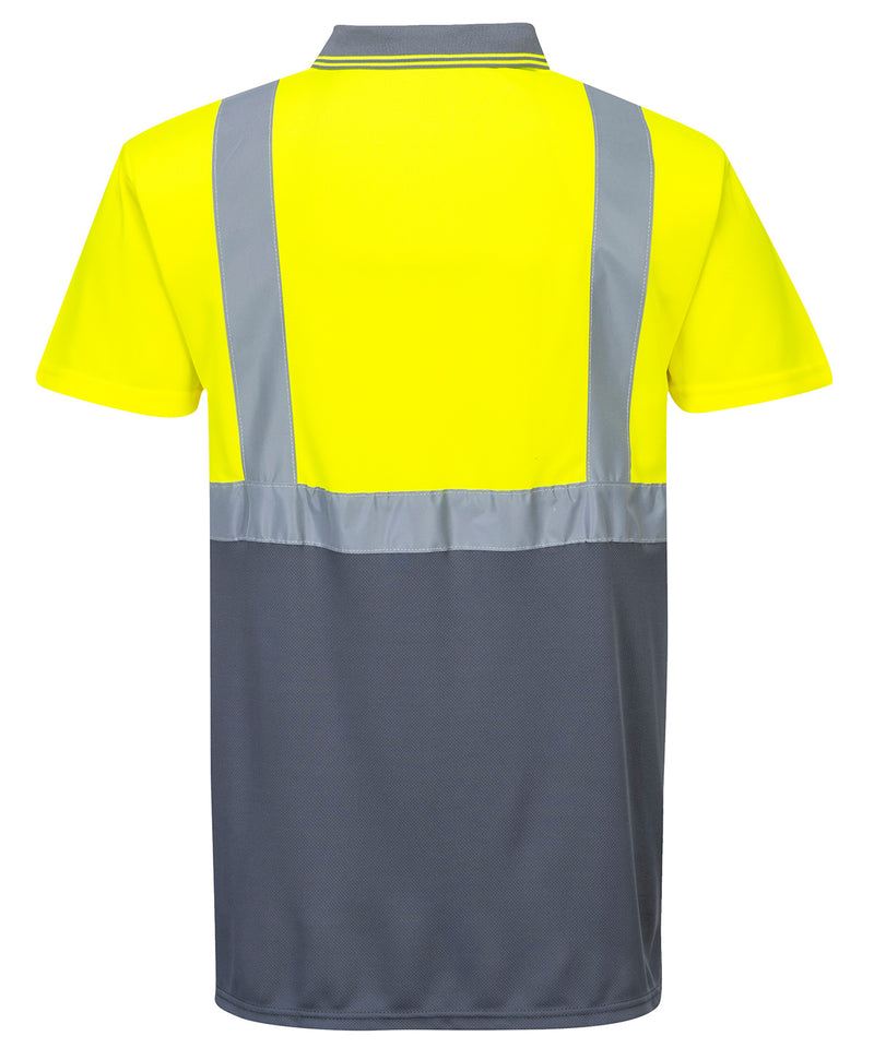 Hi-Vis Two-Tone Polo Shirt (S479)