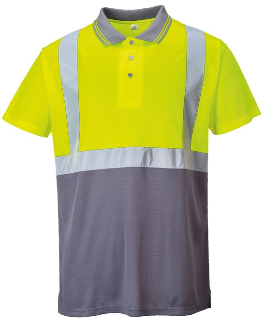 Hi-Vis Two-Tone Polo Shirt (S479)