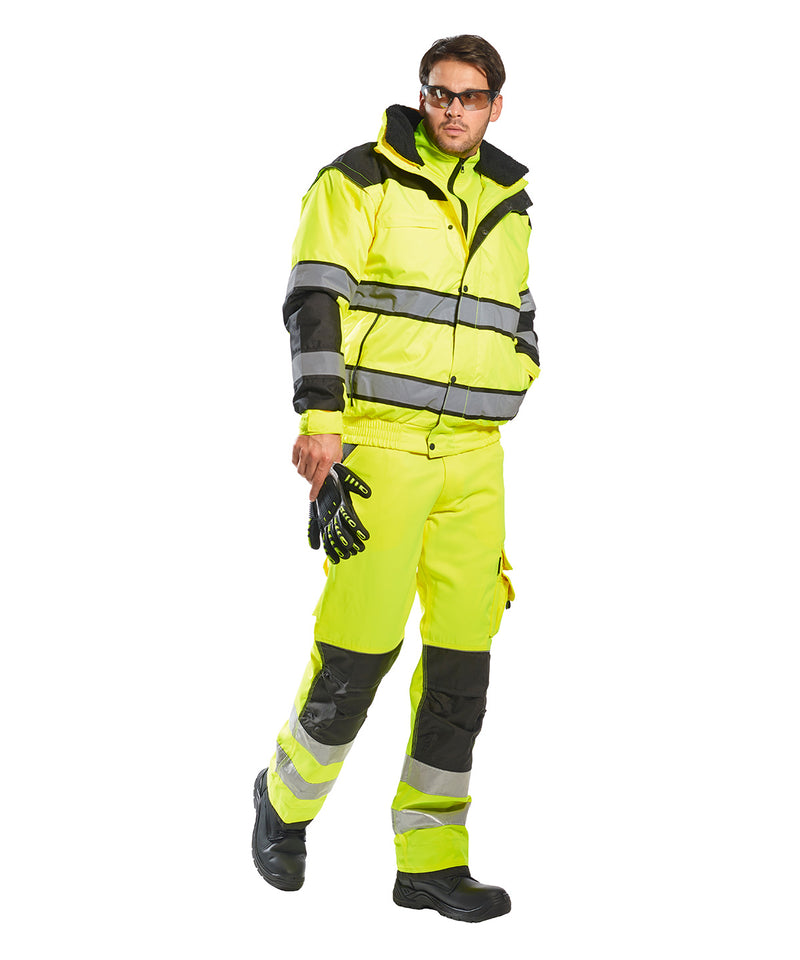 Hi-Vis Classic Bomber Jacket (C466)