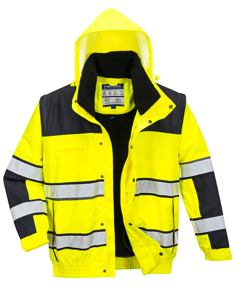 Hi-Vis Classic Bomber Jacket (C466)