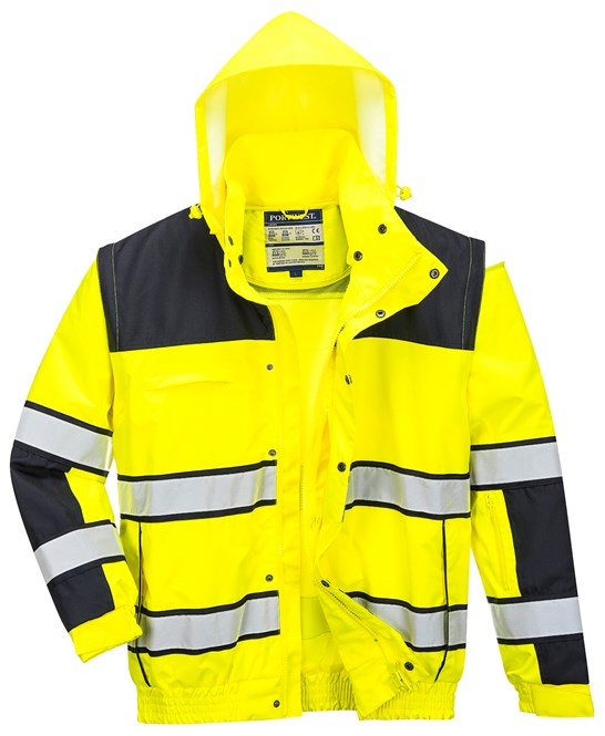 Hi-Vis Classic Bomber Jacket (C466)