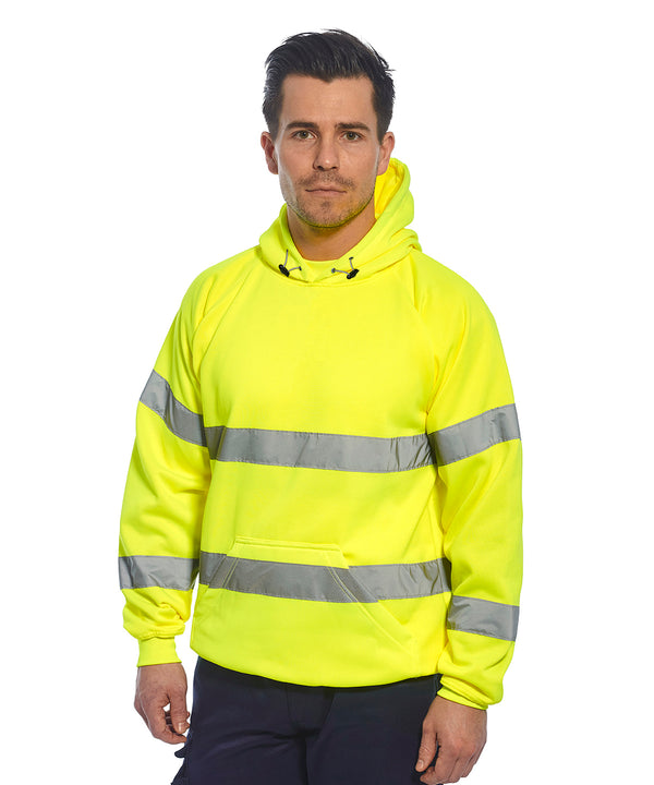 Hi-Vis Hooded Sweatshirt (B304)