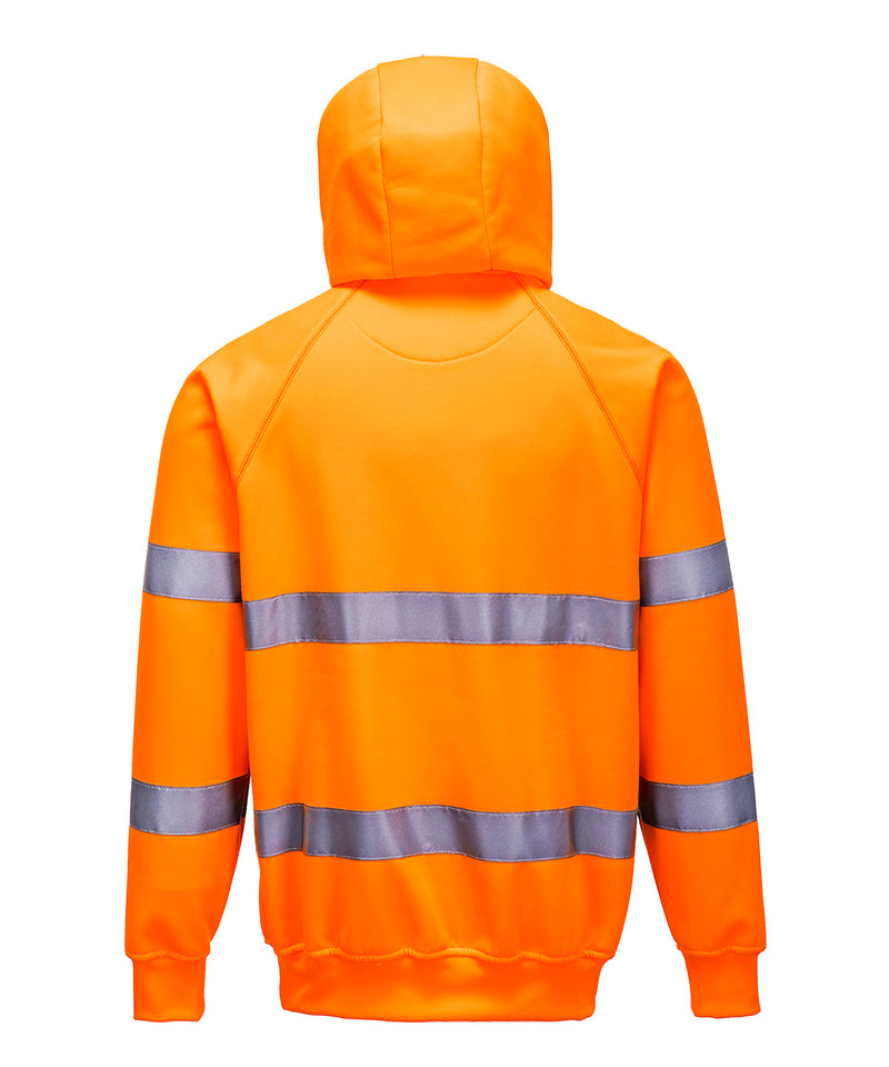 Hi-Vis Hooded Sweatshirt (B304)