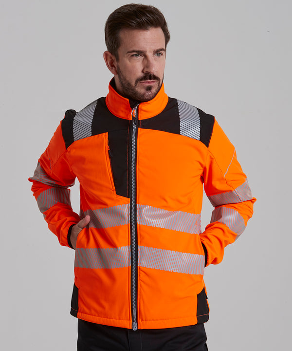 PW3 Hi-Vis Softshell Jacket (T402)