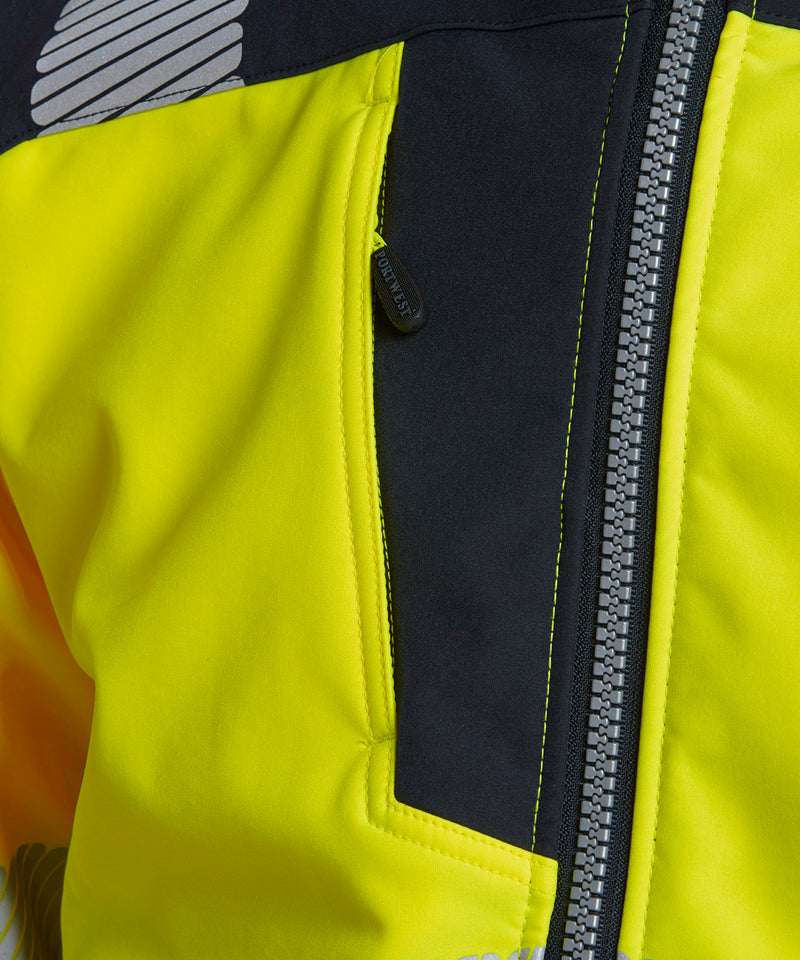 PW3 Hi-Vis Softshell Jacket (T402)