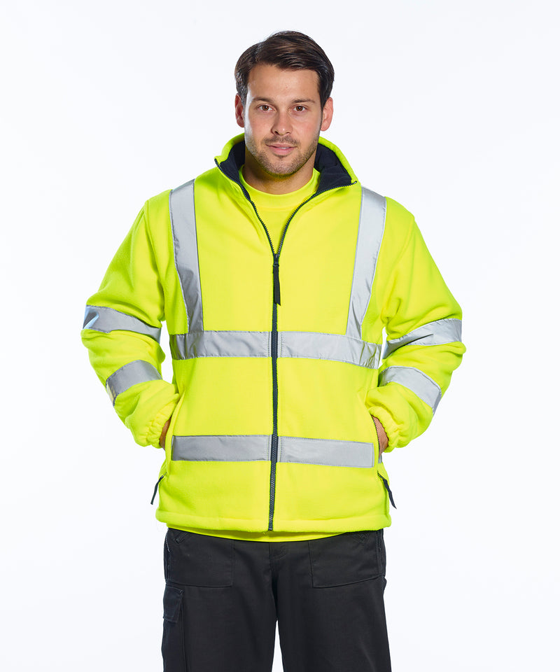 Hi-Vis Mesh-Lined Fleece (F300)