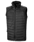 Black Compass Padded Softshell Gilet