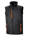 Black Compass Padded Softshell Gilet