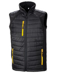 Black Compass Padded Softshell Gilet