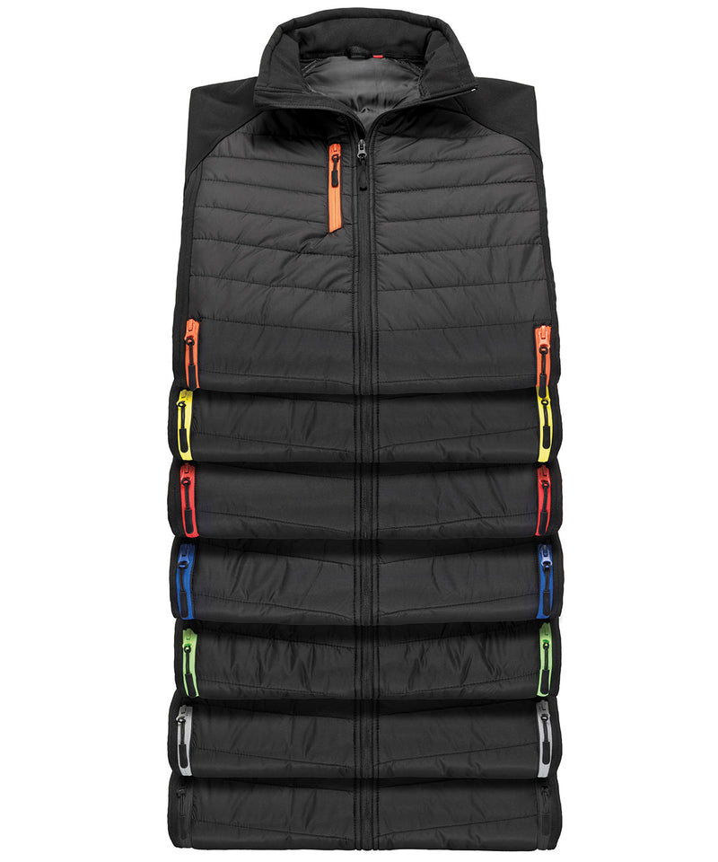 Black Compass Padded Softshell Gilet