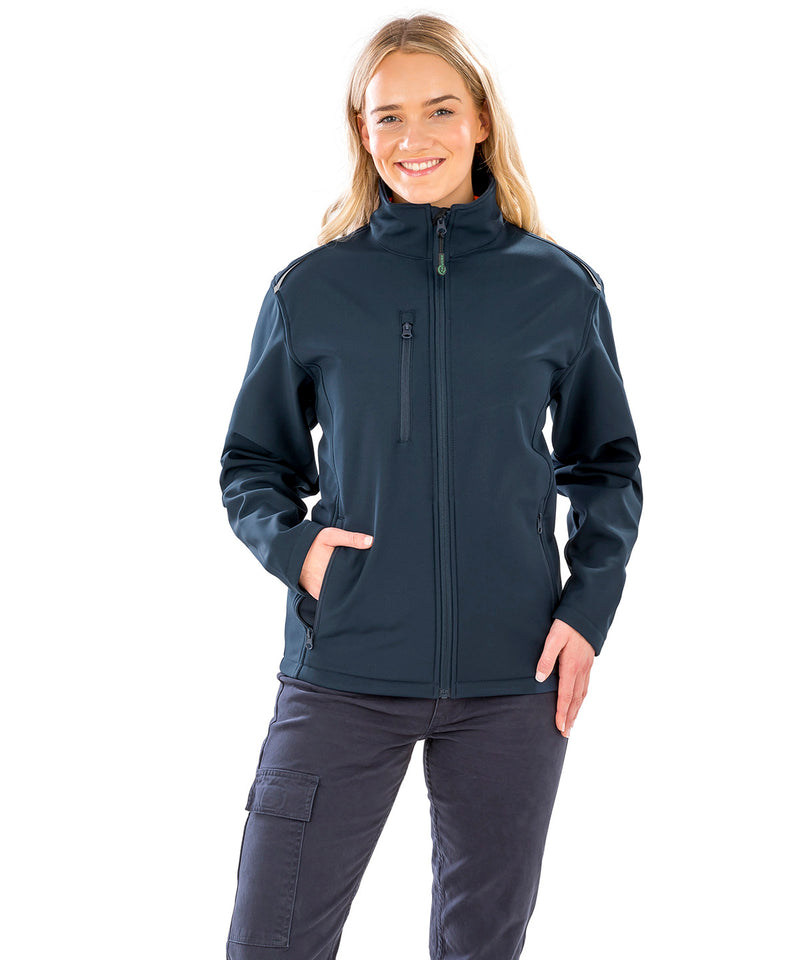 Women's Recycled 3-Layer Printable Softshell Jacket