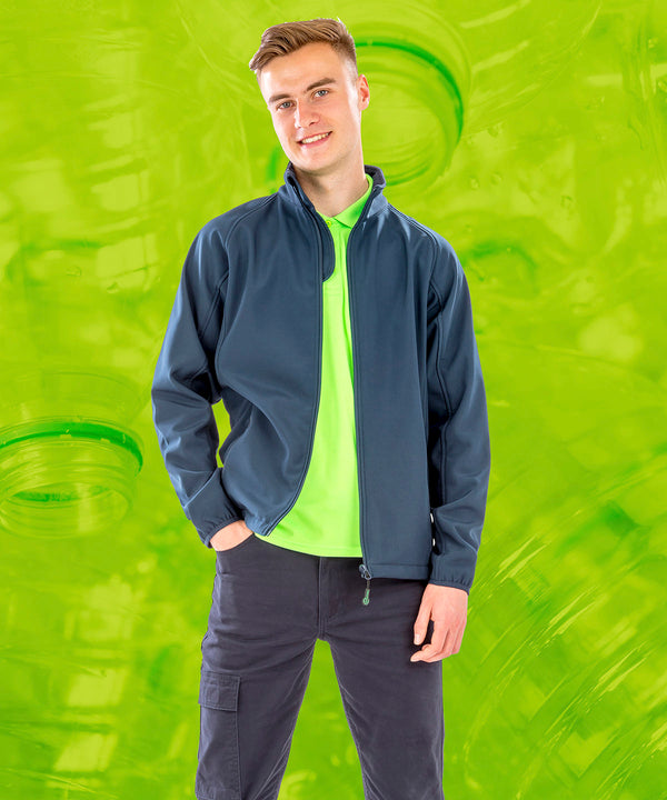 Men's Recycled 2-Layer Printable Softshell Jacket