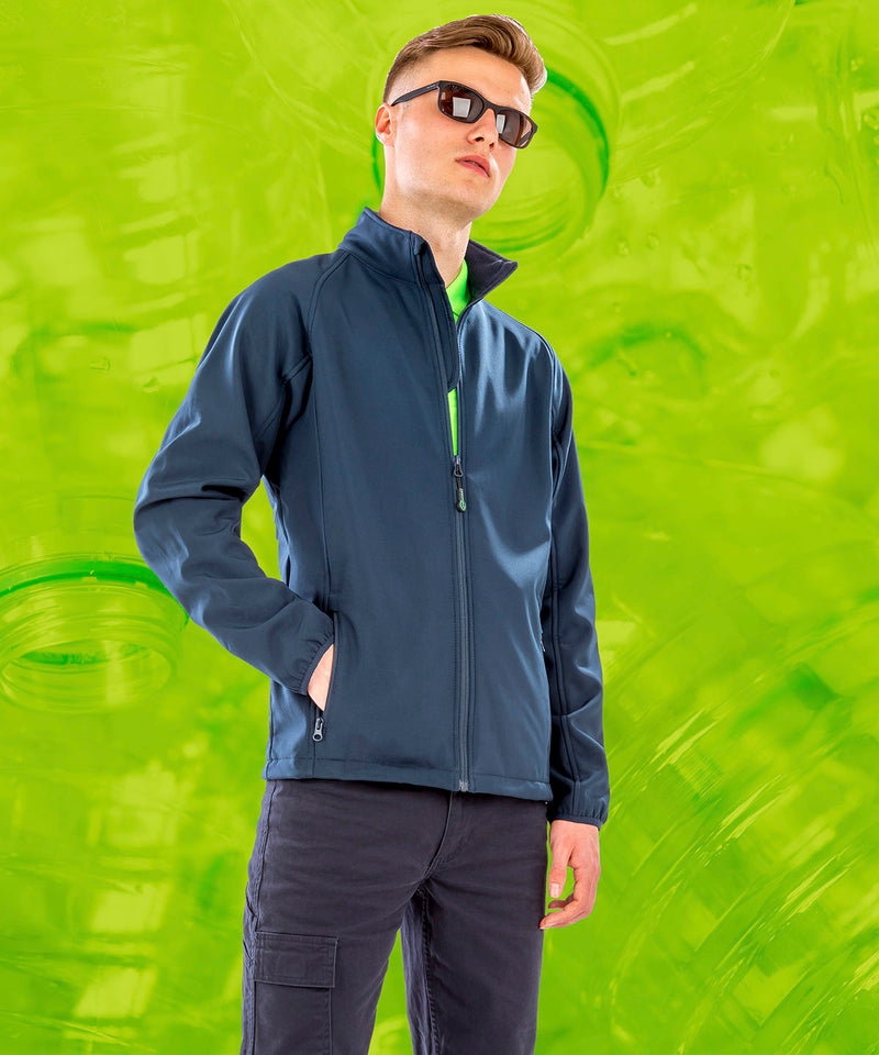 Men's Recycled 2-Layer Printable Softshell Jacket