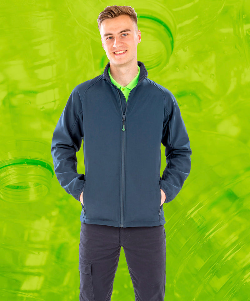 Men's Recycled 2-Layer Printable Softshell Jacket