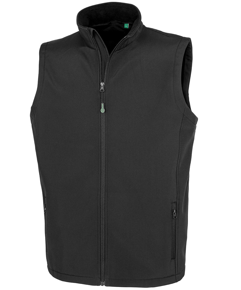 Men's Recycled 2-Layer Printable Softshell Bodywarmer