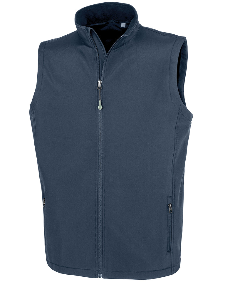 Men's Recycled 2-Layer Printable Softshell Bodywarmer