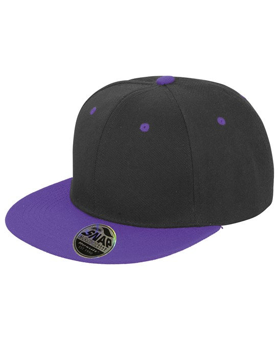 Bronx Original Flat Peak Snapback Dual Colour Cap