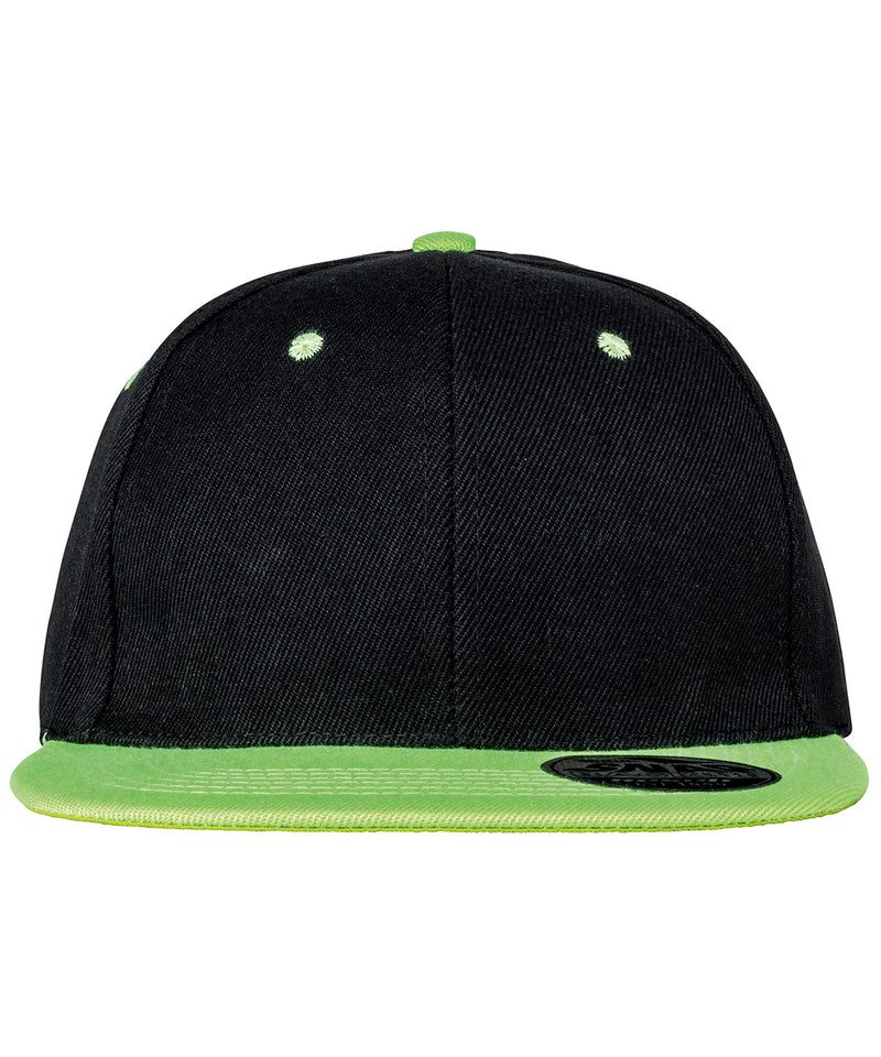 Bronx Original Flat Peak Snapback Dual Colour Cap