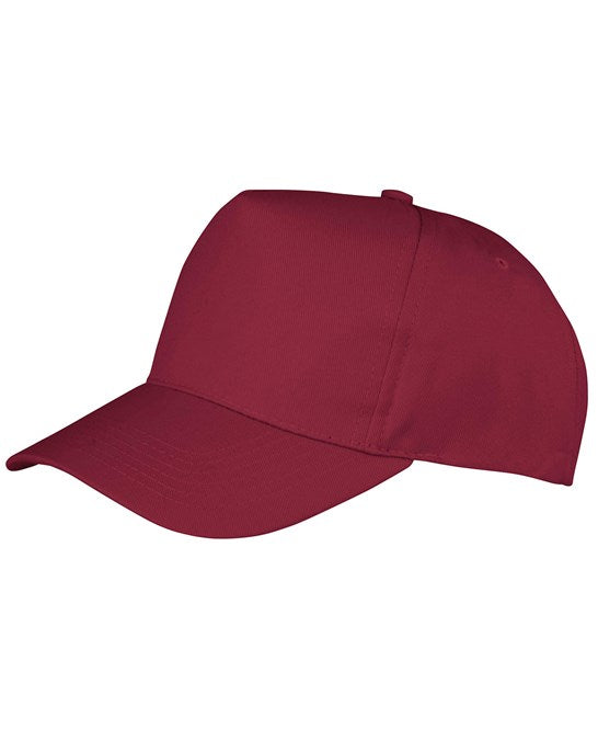 Boston 5-Panel Polycotton Printer's Cap