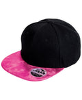 Bronx Glitter Flat Peak Snapback Cap