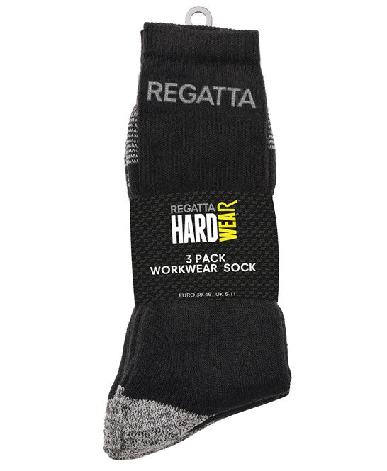 3-Pack Work Socks