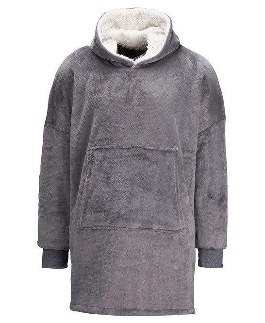 The Ribbon Oversized Cosy Reversible Sherpa Hoodie