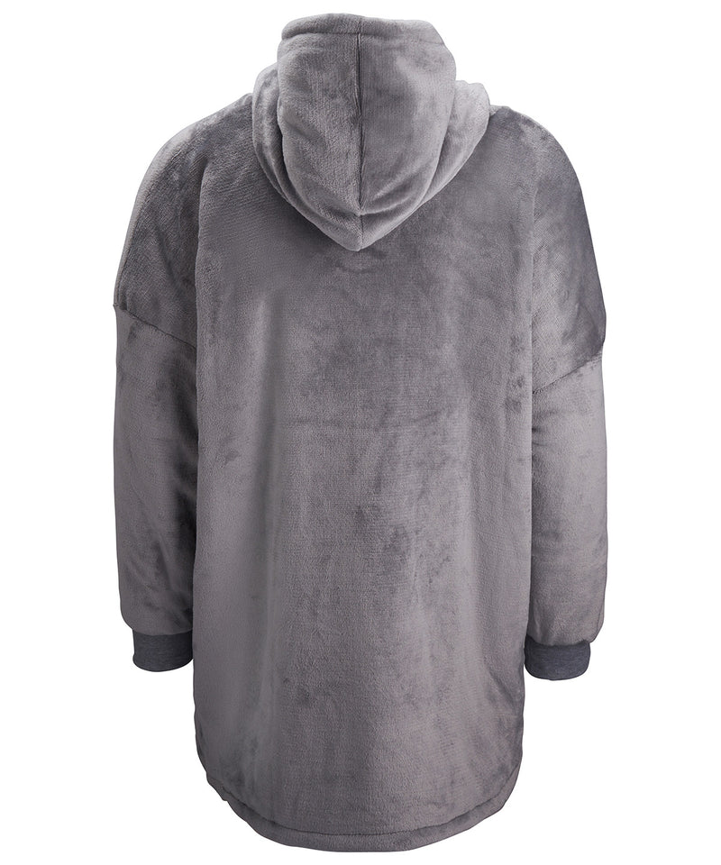 The Ribbon Oversized Cosy Reversible Sherpa Hoodie