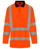 RX715 High Visibility Long Sleeve Polo