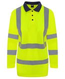 RX715 High Visibility Long Sleeve Polo