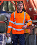 RX715 High Visibility Long Sleeve Polo