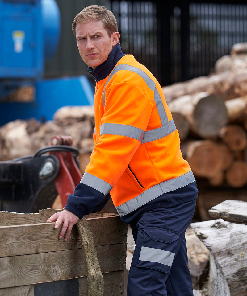 High Visibility Full-Zip Fleece