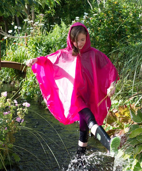 Kids Plastic Poncho