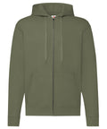 Classic 80/20 Hooded Sweatshirt Jacket