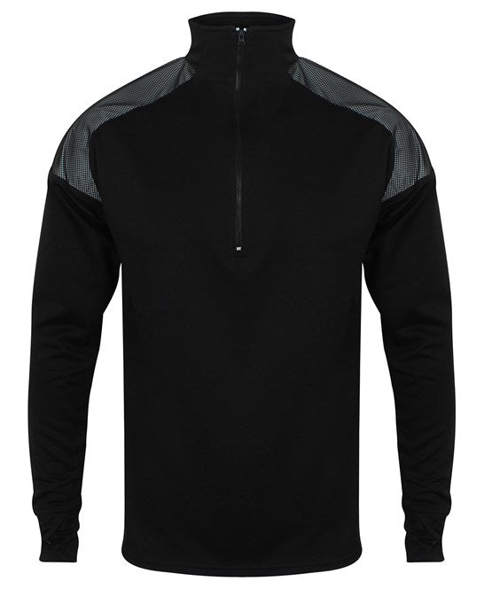 ¼ Zip Top With Reflective Panels