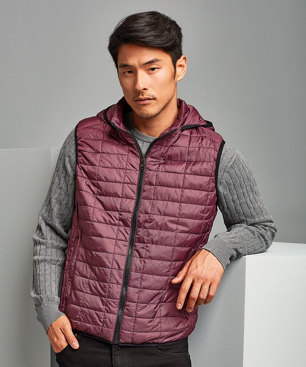 Honeycomb Hooded Gilet