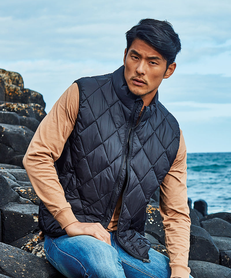 Diamond Pane Padded Gilet