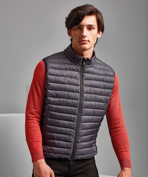 Melange Padded Gilet