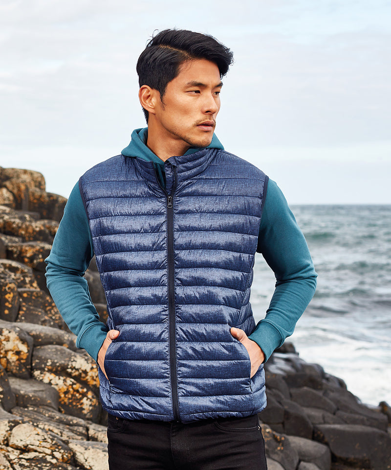 Melange Padded Gilet