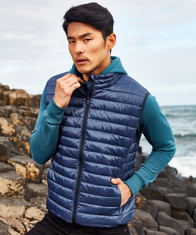 Melange Padded Gilet