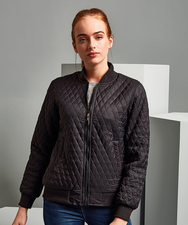 Women's Quilted Flight Jacket