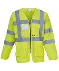 Hi-Vis Executive Long Sleeve Waistcoat (HVJ800)