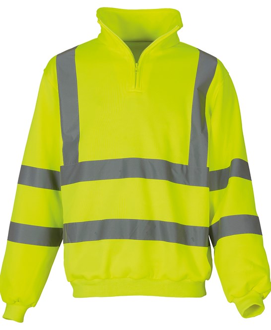 Hi-Vis ¼ Zip Sweatshirt (HVK06)