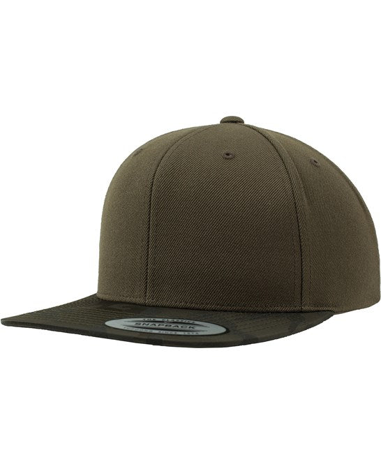 Camo Visor Snapback (6089CV)