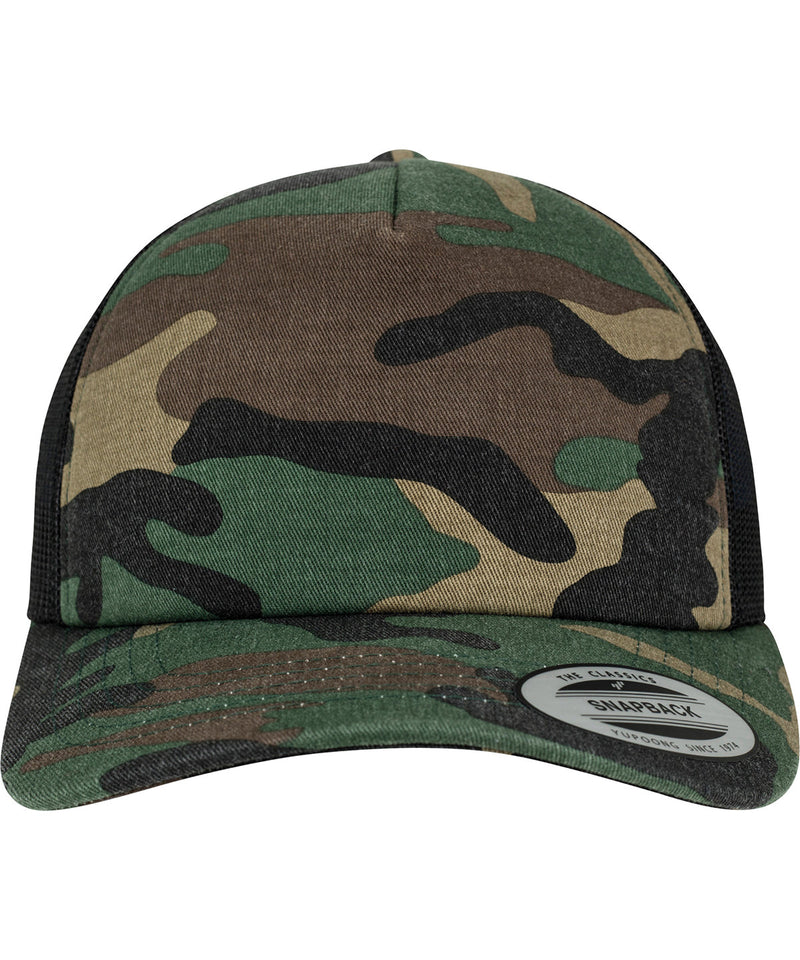 Camo Trucker Cap (6606C)