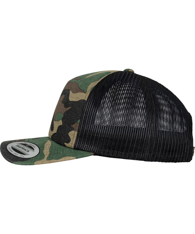 Camo Trucker Cap (6606C)